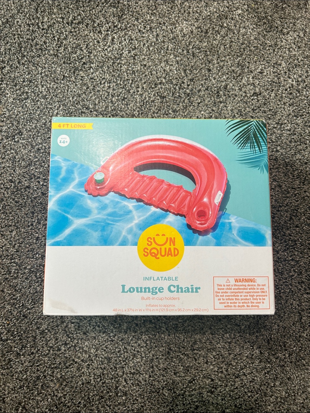 Inflatable Lounge Chair - Pink